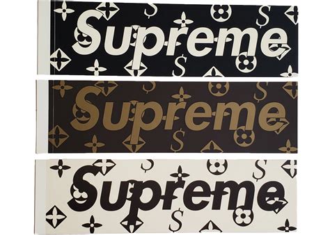 supreme lv box logo stockx